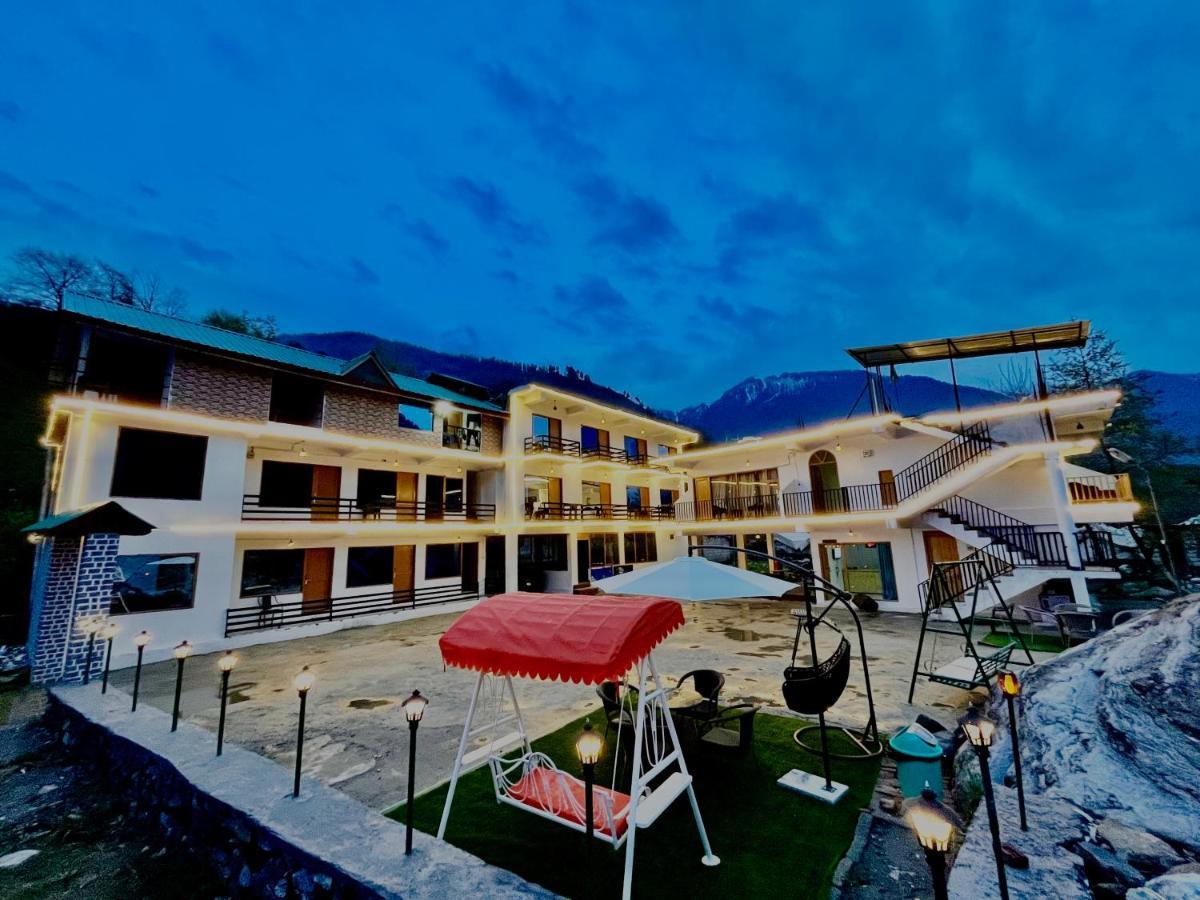 מנאלי Hotel Beas River Retreat - A Riverside Hotel With Balcony מראה חיצוני תמונה